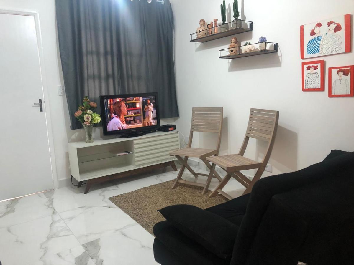Sala Living 809 S Vicente Book Appartamento São Vicente Esterno foto